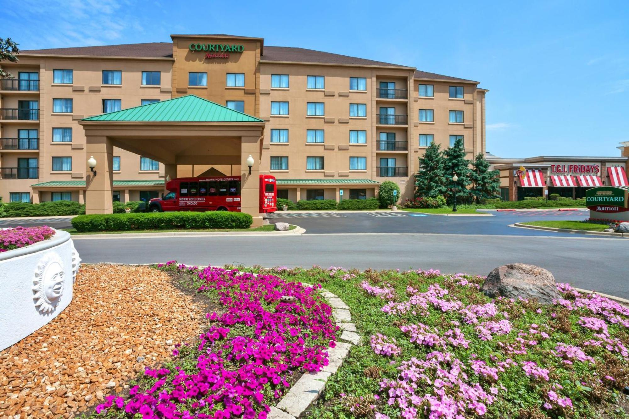 Courtyard Chicago Midway Airport Hotel Bedford Park Buitenkant foto